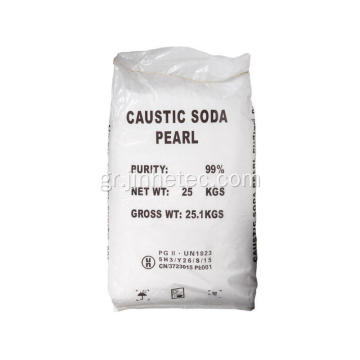 Caustic Soda NaOH 99% που χρησιμοποιείται σε χημικό πύργο